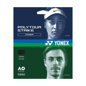 Струна для тенісу Yonex Polytour Strike 125 Black (комплект 12 m)