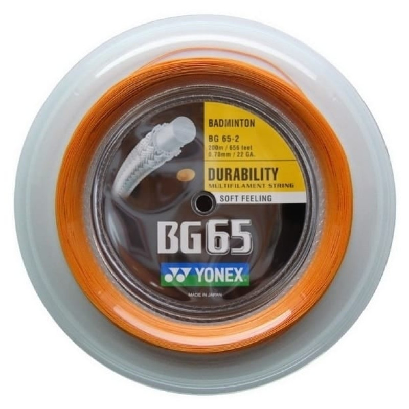 Струна для бадмінтону Yonex BG-65 (200m)