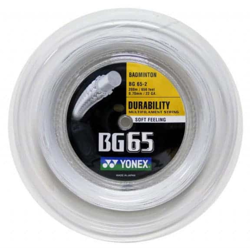 Струна для бадмінтону Yonex BG-65 (200m)