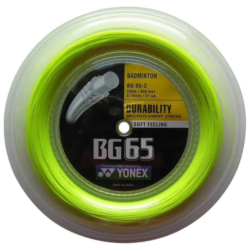 Струна для бадмінтону Yonex BG-65 (200m)