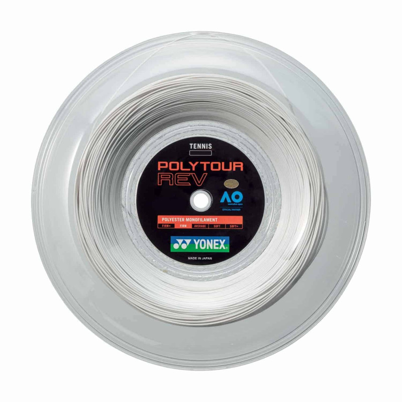 Струна для тенісу Yonex Polytour Rev White (200 m)
