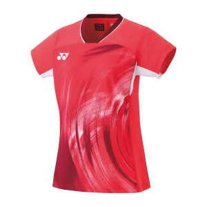 Футболка жіноча Yonex 20769 Crew Neck Tournament Pearl Red