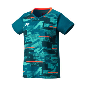 Футболка жіноча Yonex YW0034 Crew Neck Blue Green