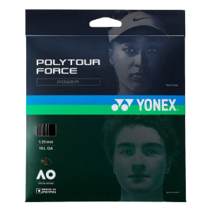 Струна для тенісу Yonex Poly Tour Force Black (12 m)