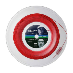 Струна для тенісу Yonex Poly Tour Force Bright Red (200 m)
