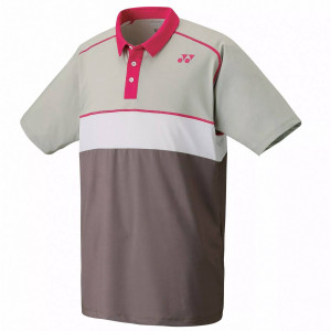 Футболка Yonex 10137 Men's Polo T-Shirt Ice Gray
