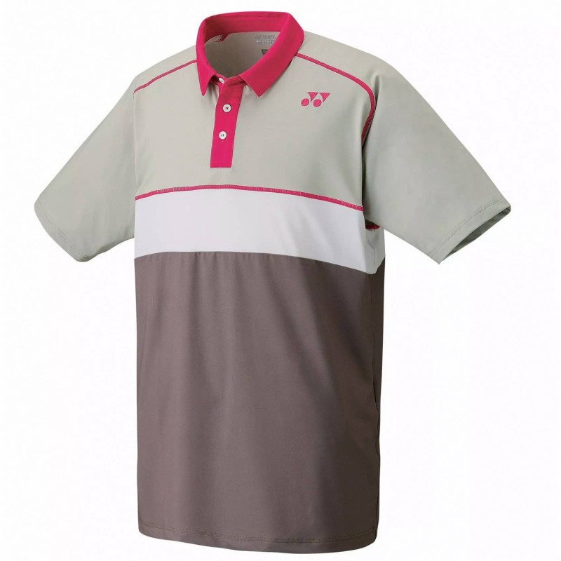 Футболка Yonex 10137 Men's Polo T-Shirt Ice Gray