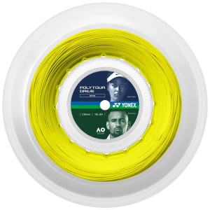 Струна для тенісу Yonex Polytour Drive Flash Yellow (200 m)