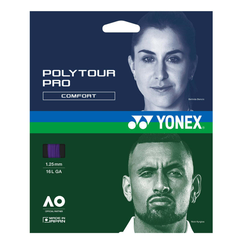 Струна для тенісу Yonex Poly Tour Pro Midnight Purple (12m)